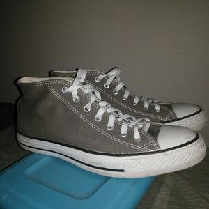 Size 10 Converse mid ankle sneakers
